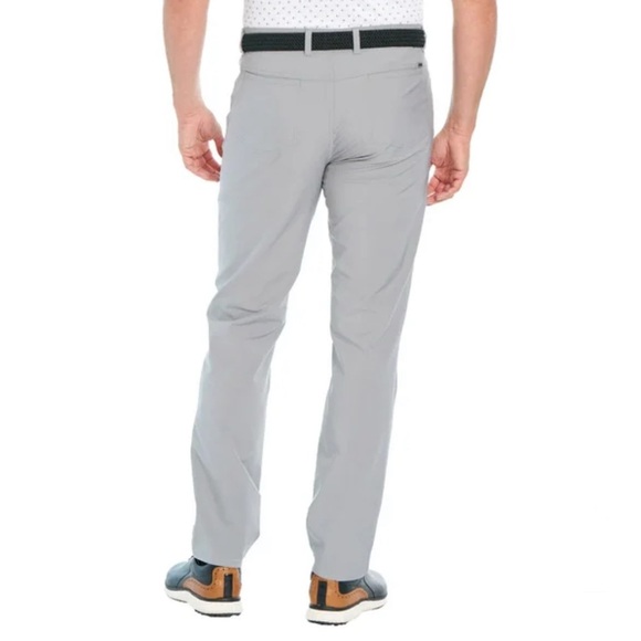 Greg Norman Men's Ultimate 5 Pocket Pants, Gray, 42x30 New - Picture 3 of 6